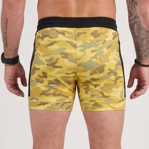 <b>Men's</b> Camouflage Print Board <b>Shorts</b> Mid Waist Drawstring Quick Dry Casual <b>Short</b> <b>Shorts</b> - Product Image 2
