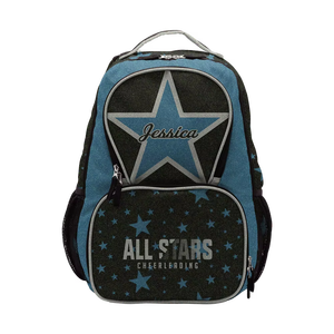 Sac à dos de cheerleader durable avec finition scintillante, compartiment à chaussures séparé, poches d'organisation et coutures robustes pour la gym et les voyages - Product Image 5