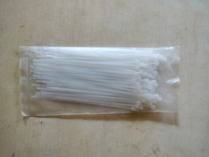 สายไนลอนแบบล็อกตัวเองคุณภาพสูงแข็งแรงและทนทานขนาด7.6มม. X 200มม. สีขาว - Product Image 2