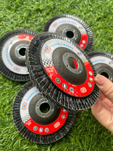 Disque à lamelles professionnel HGP en plastique haute performance, vert, 72 feuilles, 100x16mm, pour le meulage de métaux et d'acier inoxydable, vitesse 80m/s - Product Image 2