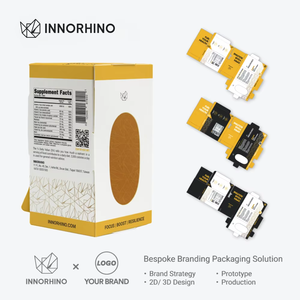 Custom Printed Cosmetic Folding Carton <b>Box</b> for Retail Packaging with Auto <b>Lock</b> Bottom - Product Image 5