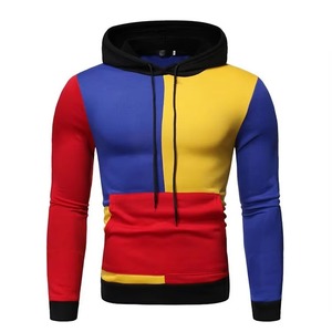 เสื้อฮู้ดบล็อกสีแบบกำหนดเองสำหรับผู้ชาย OEM/ODM |   การพิมพ์แบบซับลิเมชั่น |   ขายส่งจำนวนมาก - Product Image 5