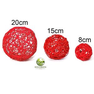 Pelota de Juguete para Perros Hecha a Mano con Ratán Natural, Juguete Masticable Resistente para Cachorros y Perros Pequeños, Entrenamiento, Ecológico - Product Image 4