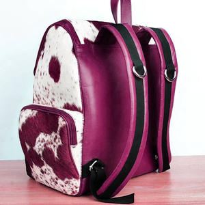 Mochila con estampado animal de piel sintética, 15 pulgadas, con múltiples bolsillos, mochila unisex para el día a día, cierre con cremallera, para todas las estaciones - Product Image 3