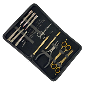 Kit de Inicio para Extensiones de Cabello Kaamir Instruments Premium Todo en Uno de Acero Inoxidable Ecológico con Aguja de Gancho y Enhebrador de Bucle - Product Image 5