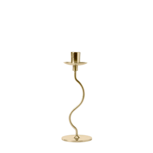 Ensemble de chandeliers en laiton avec bougies blanches pour la décoration de la maison, centres de table durables en métal, avec les deux supports de bougies - Product Image 4