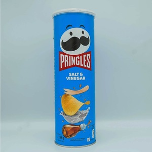 Premium Prringles Salt and Vinegar Crisps Classic <b>Snack</b> With Sharp Tangy And Savory Flavor Profile - Product Image 5