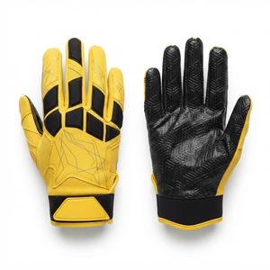 Gants de football américain personnalisés pour hommes adultes, entraînement en extérieur, respirants, antistatiques, adhérence pour receveur, personnalisables pour équipe sportive - Product Image 6