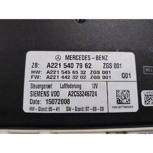 ECU และโมดูลคอมพิวเตอร์มือสองสำหรับรถยนต์ S-class รุ่น A2215407962 - Product Image 5