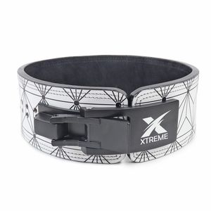 Cinturón de Levantamiento de Pesas de Cuero Premium – Hebilla de Acero Segura, Soporte para Powerlifting, para Peso Muerto y Sentadillas - Product Image 1