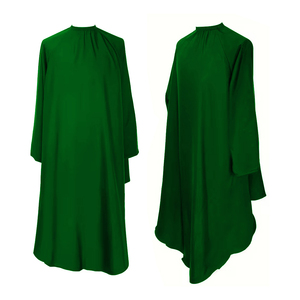 Cape de coiffure imperméable en polyester soyeux, tablier de barbier réglable à la taille, haute qualité - Product Image 6