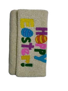 Monedero de mujer hecho a mano con bordado y cuentas, mini cartera con patrón de dibujos animados vibrantes, monedero encantador de MULTI CRAFT - Product Image 4