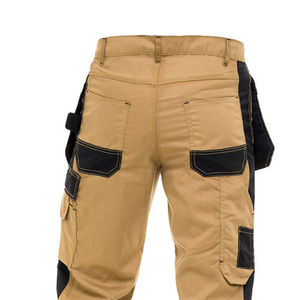 Hi Vis <b>Winter</b> Multi-Pocket Safety Reflective Cotton/Polyester Anti-Wrinkle & Breathable <b>Trousers</b> for Men Workwear Custom Logo - Product Image 6