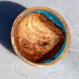 Nouveau modèle de vaisselle en résine polie, écologique, d'origine indienne, design de luxe, compatible lave-vaisselle, art moderne, pour les fêtes - Product Image 1