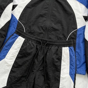 Nouvelle Collection 2026 – Survêtements Streetwear Color Block Coupe-Vent Entièrement Zippés en Nylon Personnalisables pour Hommes – Ensembles Courts Respirants - Product Image 5