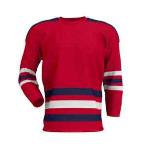 ชุดยูนิฟอร์มฮอกกี้น้ำแข็งสไตล์วินเทจเรโทร ดีไซน์ทันสมัย วัสดุประสิทธิภาพสูง เสริมความแข็งแรงบริเวณข้อศอก ทนทาน เหมาะสำหรับการแข่งขัน - Product Image 3