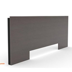 Tête de lit Queen Size 62 pouces en MDF certifié CARB P2 et E0, finition HPL LPL, avec bande de bordure assortie pour chambres de motel - Product Image 1