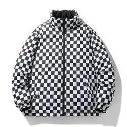 Blouson Bomber Matelassé Personnalisé de Haute Qualité avec Motif Intégral Gaufré sur le Devant, Respirant, Style Urbain Hiver pour Homme - Product Image 2