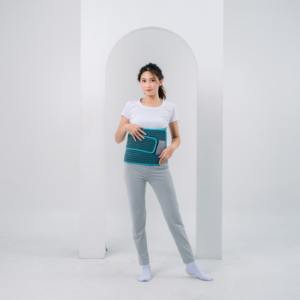 ชุดกระชับสัดส่วนถ่านไม้ไผ่นาโนคุณภาพพรีเมียม ดีไซน์ทันสมัย สีสันสวยงาม ชมพูและเทอร์ควอยซ์ สำหรับกระชับหน้าท้องและเอว - Product Image 1