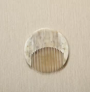 Peine de Cuerno de Búfalo para Masaje del Cuero Cabelludo, Peine de Cuerno para Masaje del Cabello Rizado, Fabricación de Peines de Cuerno para Salón de Belleza, Precio Más Bajo - Product Image 1