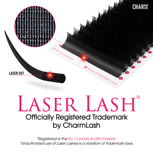 CharmLash <b>Lash</b> Extension Supplies Wholesale <b>Lash</b> <b>Fans</b> Premade <b>Lash</b> Extensions Laser Technology Innovative Symmetrical Short Stem - Product Image 2