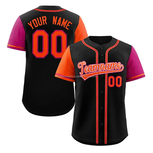 เสื้อเบสบอลซอฟต์บอลแบบระบายอากาศได้ดี ปี 2025 ผลิตจากโพลีเอสเตอร์ 100%  สามารถปรับแต่งได้  มีไซส์ใหญ่ ป้องกันรังสียูวี แห้งเร็ว ชุดกีฬา เสื้อกีฬา - Product Image 4