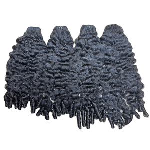 Nouveau Type birman bouclés Double dessiné extensions de cheveux humains vietnamiens pas de cuticule chimique aligné tissage cheveux pour les femmes noires - Product Image 2