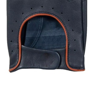 Gants de dressage pour hommes en cuir véritable marron, haute qualité, nouvelle collection, longueur poignet, imperméables, respirants, antidérapants, pour l'hiver et l'extérieur - Product Image 5