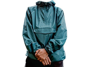 SELF INDUSTRIES <b>Half</b> <b>Zip</b> Polyester Hooded <b>Men's</b> Winter <b>Jacket</b> Lightweight Breathable Windproof Casual Outdoor Pullover Outerwear - Product Image 2