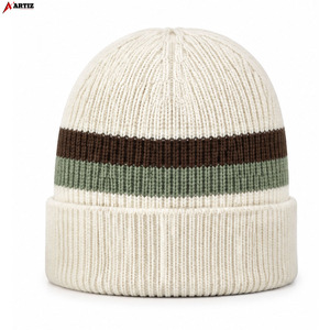 Gorro de Invierno de Mezcla de Lana al por Mayor, Super Calidad, Logotipo Personalizado Impreso, Transpirable, Impermeable, Uso Diario - Product Image 2
