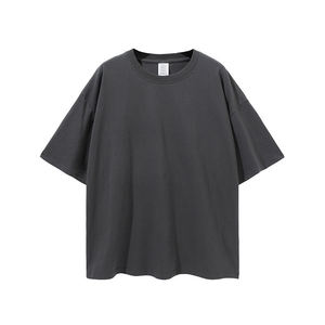 Camiseta Básica Extra Grande Personalizada de Algodón de 180 g/m² para Hombre, Camiseta con Hombros Caídos, Camisetas de Sublimación de Poliéster - Product Image 1