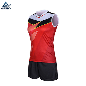 Professional Sublimation <b>Volleyball</b> Uniform with Custom Design 100% Polyester Quick Dry <b>Volleyball</b> Jersey & Short <b>Set</b> - Product Image 5