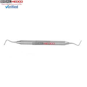 Instrumento Dental de Precisión con Mango de Acero Inoxidable para Retracción Gingival y Empacado de Cordón Gingival, de Doble Extremo - Product Image 2
