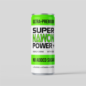 Bebida Energética Sin Azúcar Nawon Energy, Lata de 250 ml, Sabor Original, Impulso Rápido de Energía, Pre-entrenamiento, Largas Jornadas Laborales, Noches Fuertes - Product Image 1