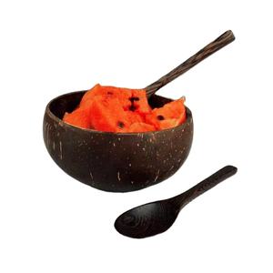 Tazón y cuchara de cáscara de coco Natural de alta calidad para hacer velas/Tazón de cáscara de coco Biodegradable y ecológico - Product Image 1