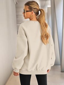 เสื้อสเวตเชิ้ตแขนยาวผ้าฟลีซคอตตอน 100% สำหรับผู้หญิง ยี่ห้อ Pook International สกรีนโลโก้ตามสั่ง ระบายอากาศได้ดี ไม่เป็นขุย ใส่สบายๆ - Product Image 4