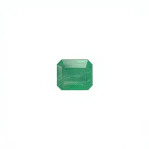 Émeraude naturelle certifiée du Zambie, taille octogonale, pierre à bon lustre, pierre précieuse non montée pour la création de bijoux, 1,77 carat. - Product Image 1