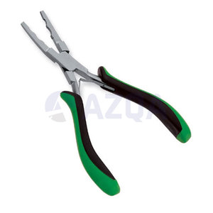 Kit de pinces à extensions de cheveux en acier inoxydable à usage professionnel commercial avec double ressort pour l'application et le retrait des extensions de cheveux - Product Image 5