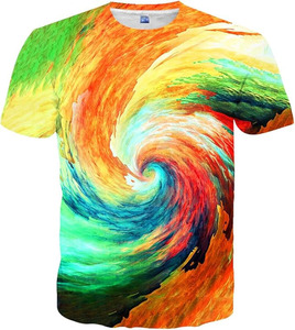 เสื้อยืดคอกลมแขนสั้นผู้ชาย ผ้าเจอร์ซีย์คอตตอน 100% ระบายอากาศได้ดี เป็นมิตรกับสิ่งแวดล้อม ทรงปกติ สไตล์ยูนิเซ็กส์ - Product Image 1