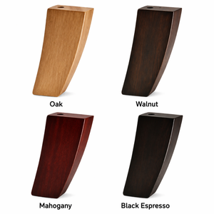 Heavy Duty Solid Wood Curved Furniture <b>Feet</b> Customizable Replacement Slanted Wooden <b>Sofa</b> Legs <b>For</b> Modern Couch - Product Image 1