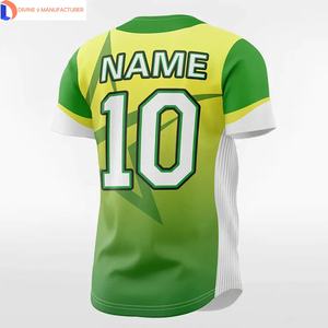 Maillot de baseball respirant de haute qualité avec logo personnalisé, faible MOQ, service OEM, vêtements de sport unisexes, antibactérien, séchage rapide, grandes tailles - Product Image 6