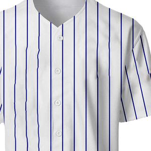 New SGRho Custom Logo Name Baseball Jersey Wholesale Adult Softball Shirt 100% Polyester Quick Dry Breathable Anti-Bacterial - Product Image 5