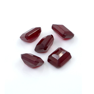 Rubis naturels de Bangkok, octogones calibrés 10x12mm, pierres précieuses de rubis naturelles facettées pour la fabrication de bijoux, prêtes à l'emploi - Product Image 5