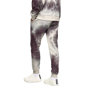 Survêtements d'automne-hiver pour hommes aux meilleurs prix, ensemble polaire épais respirant avec capuche et col imprimé teinté - Product Image 6