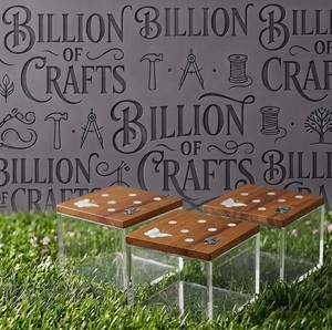 Caja de Acrílico Transparente para Dulces con Tapa Decorativa de Madera, Contenedor para Exhibición de Chocolates y Golosinas - Product Image 6