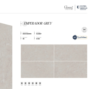 Carreaux de porcelaine brillants effet pierre design, grand format 800x1600, 1200x1800, 750x1500 mm, pour intérieur de luxe - Product Image 1