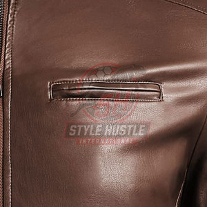 Chaqueta de cuero transpirable y cómoda al mejor precio para uso en exteriores, venta al por mayor, chaqueta de invierno para hombre en venta en línea - Product Image 6