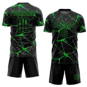 Conjunto de Uniforme de Fútbol Popular con Diseño Creativo Personalizado, Ajuste Atlético para Adultos, Ropa de Club, 100% Poliéster Sublimado - Product Image 5