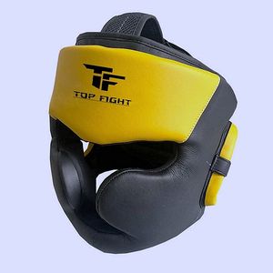 Protector de Cabeza de Boxeo PU Azul y Negro con Logotipo Grabado, para Entrenamiento y Sparring, Adultos, Artes Marciales, Correa de Muñeca Ajustable, Ligero - Product Image 3