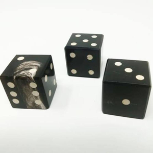 Premium Quality Horn <b>Dice</b> <b>Set</b> – Smooth Finish <b>Dice</b> - Product Image 2